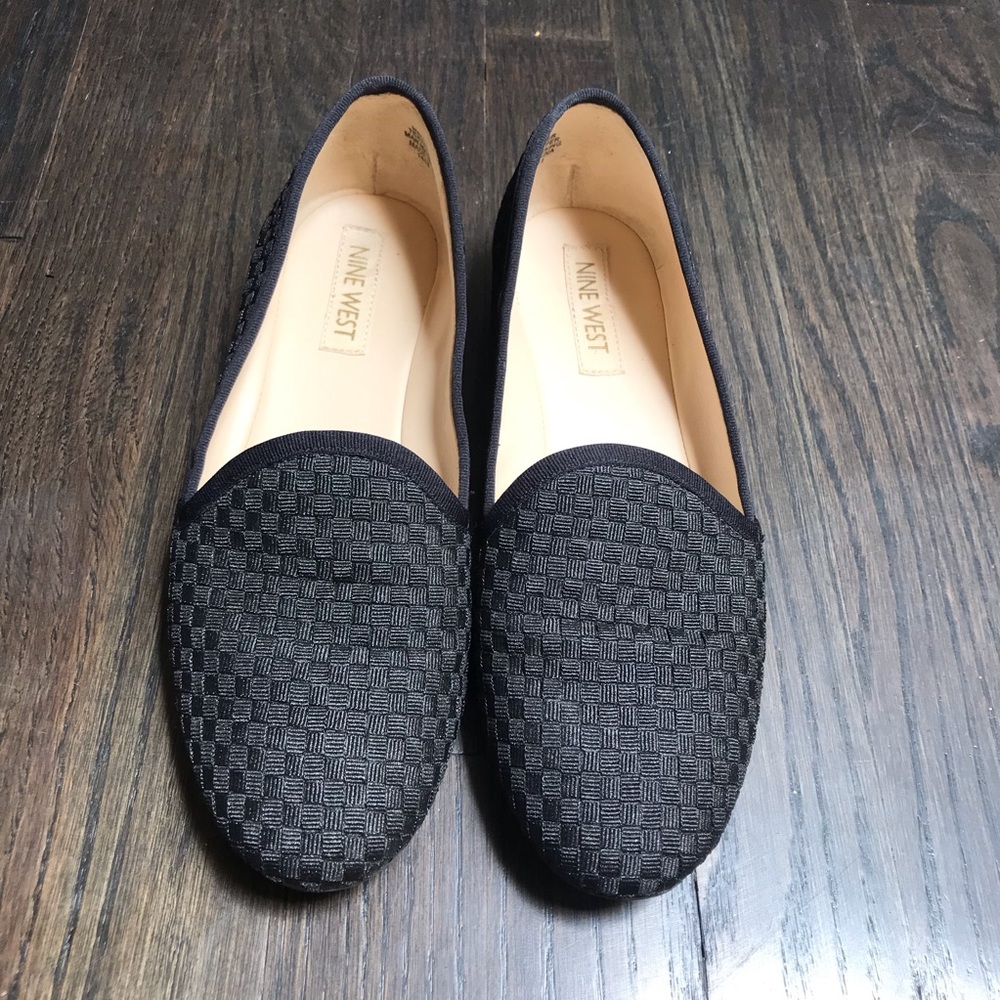 None West black pattern loafer